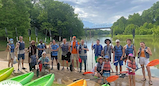 Lab Retreat 2022, kayaking